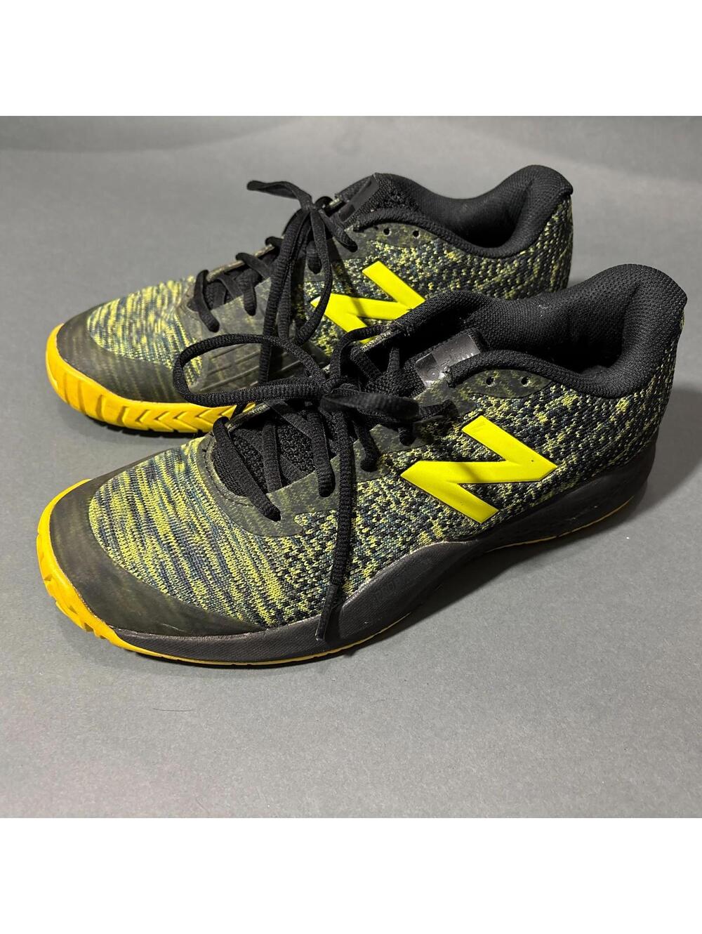 New Balance 996 Series Men's Sneakers Size 8.5 Black Yellow Lace Up Tennis Shoes - Picture 4 of 9